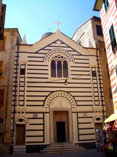 El oratorio de la Cofradía dei Neri Mortis et Orationis de Monterosso