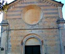 El santuario de Nuestra Señora delle Grazie en Corniglia